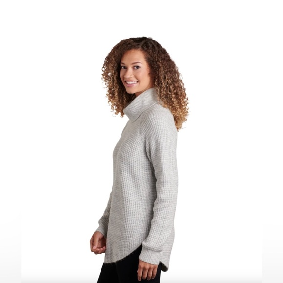 KUHL Sienna Sweater Sz M Grey - Picture 11 of 11